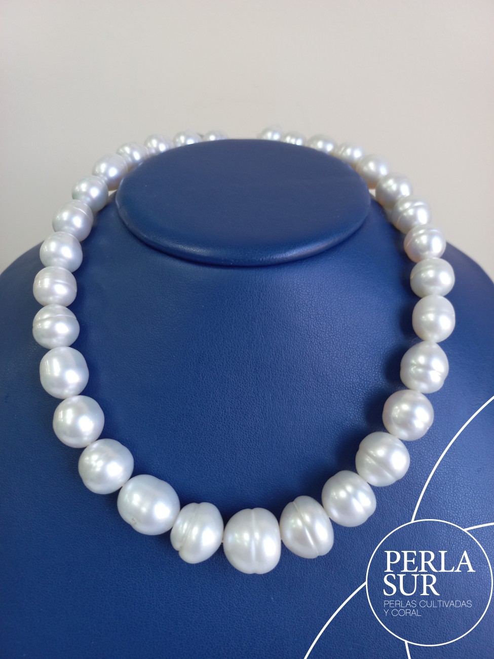 Collar perla australiana SB 11 a 16'4mm 31p 42cm