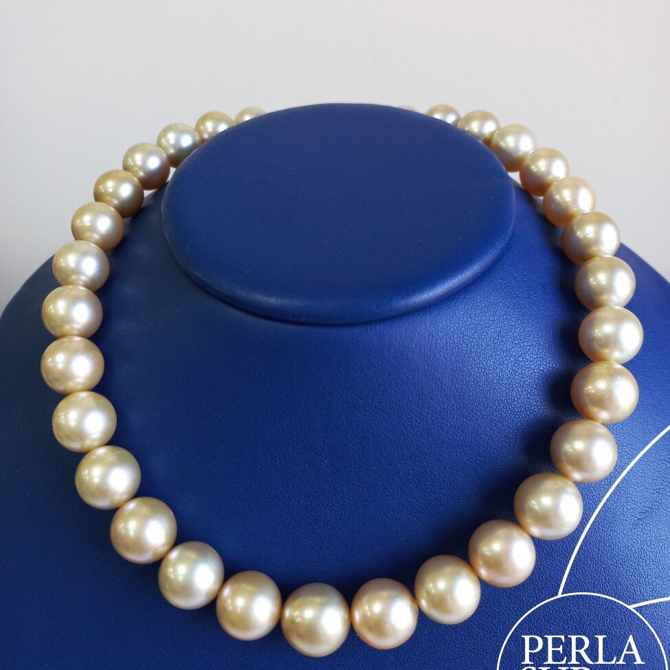 170420 - Collar Golden 12x14mm Redondo