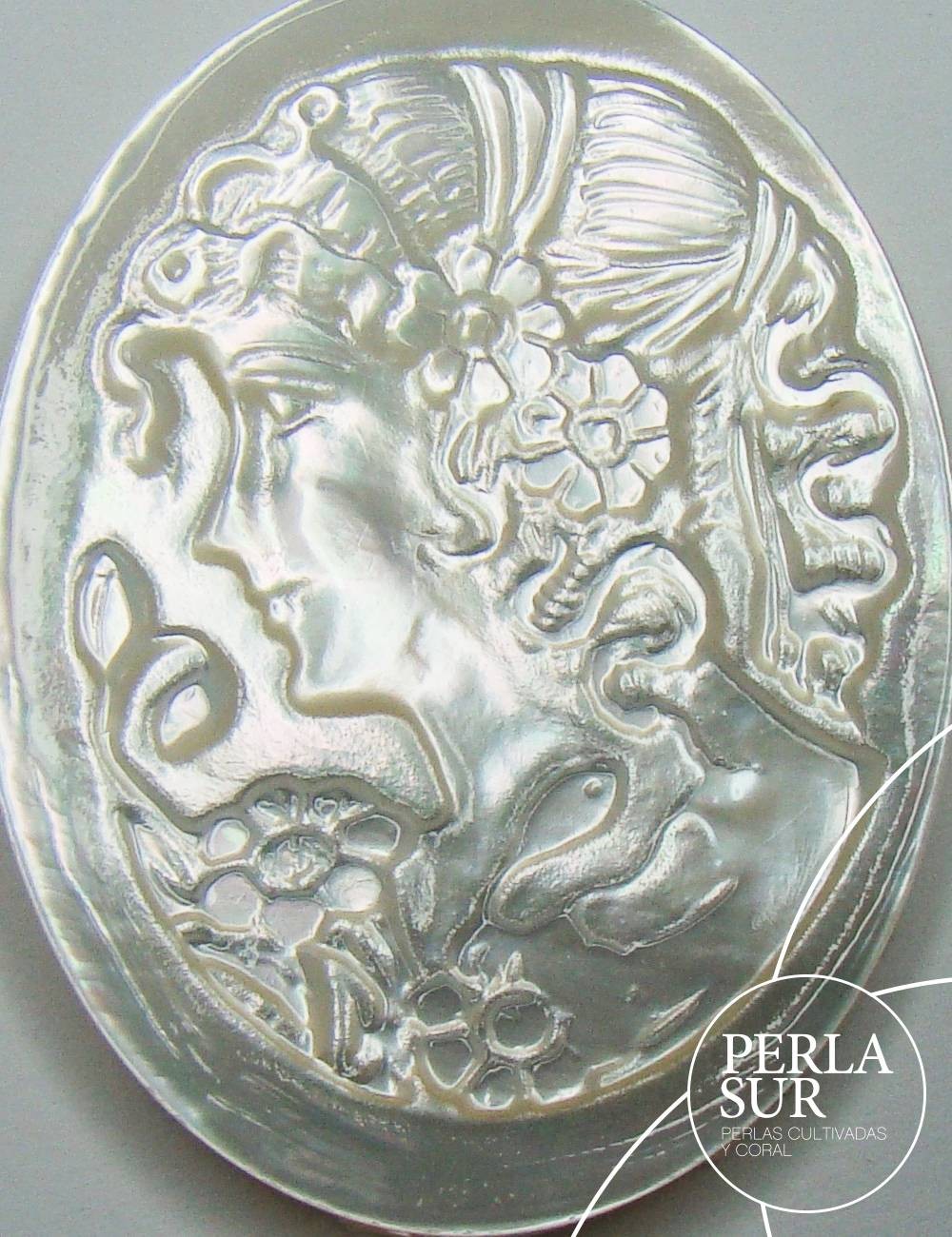 Carmen 30x40mm Camafeo Nácar Australiana