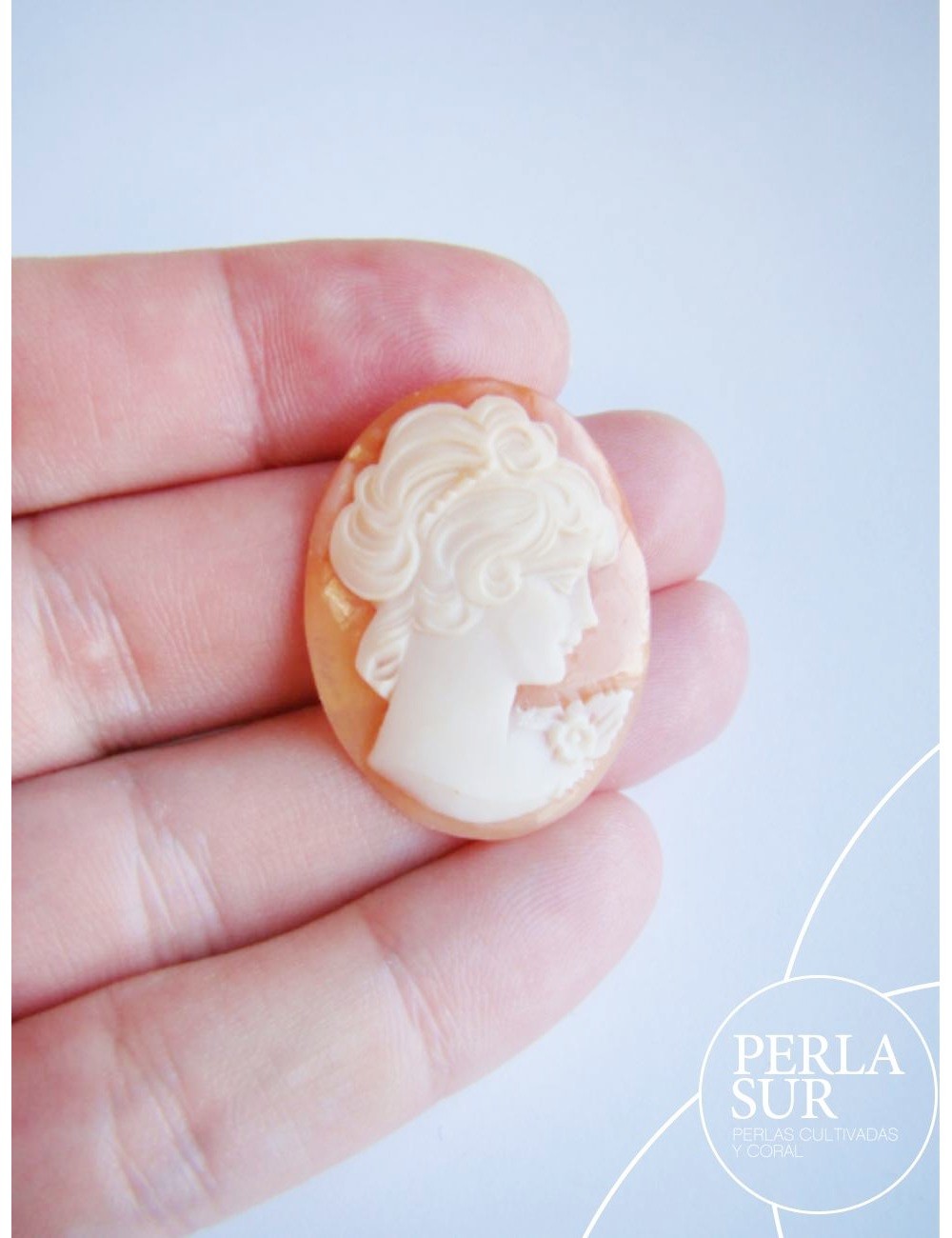 Camafeo Concha 23x30mm