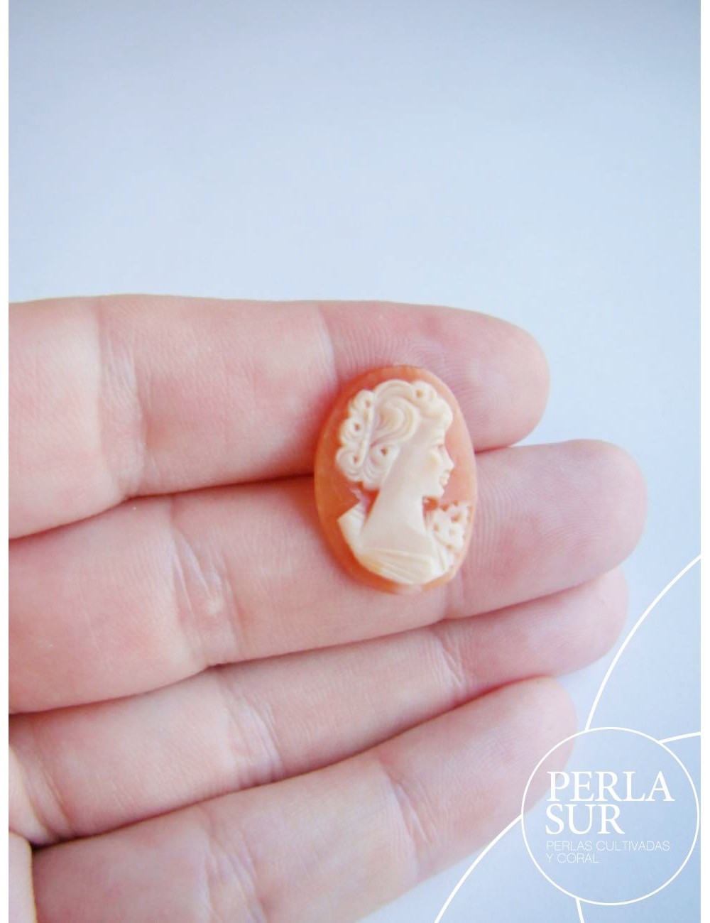 Camafeo Concha 15x20mm