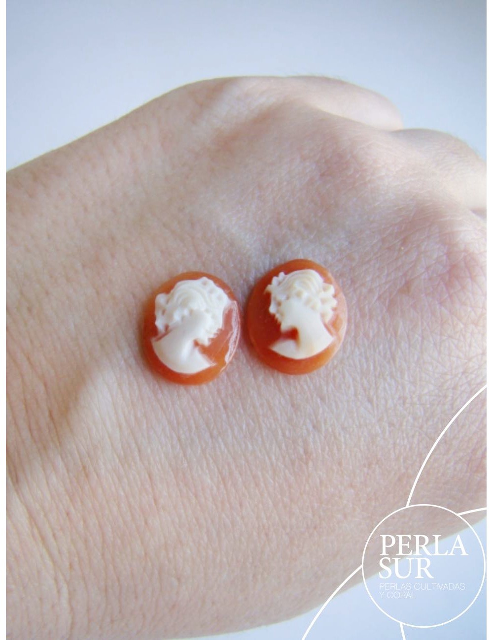 Camafeo Concha 10x12mm