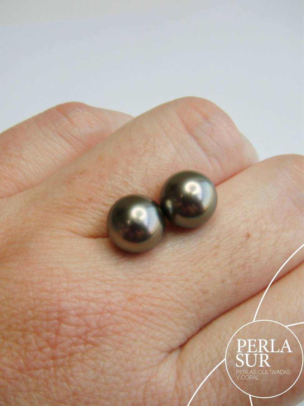Par Perla Tahití 8'5-9 mm redonda
