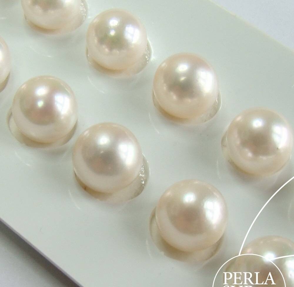 Pareja perla akoya 3/4 8-8'5mm