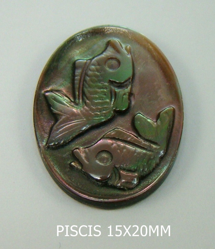 Piscis Tahití 15x20mm