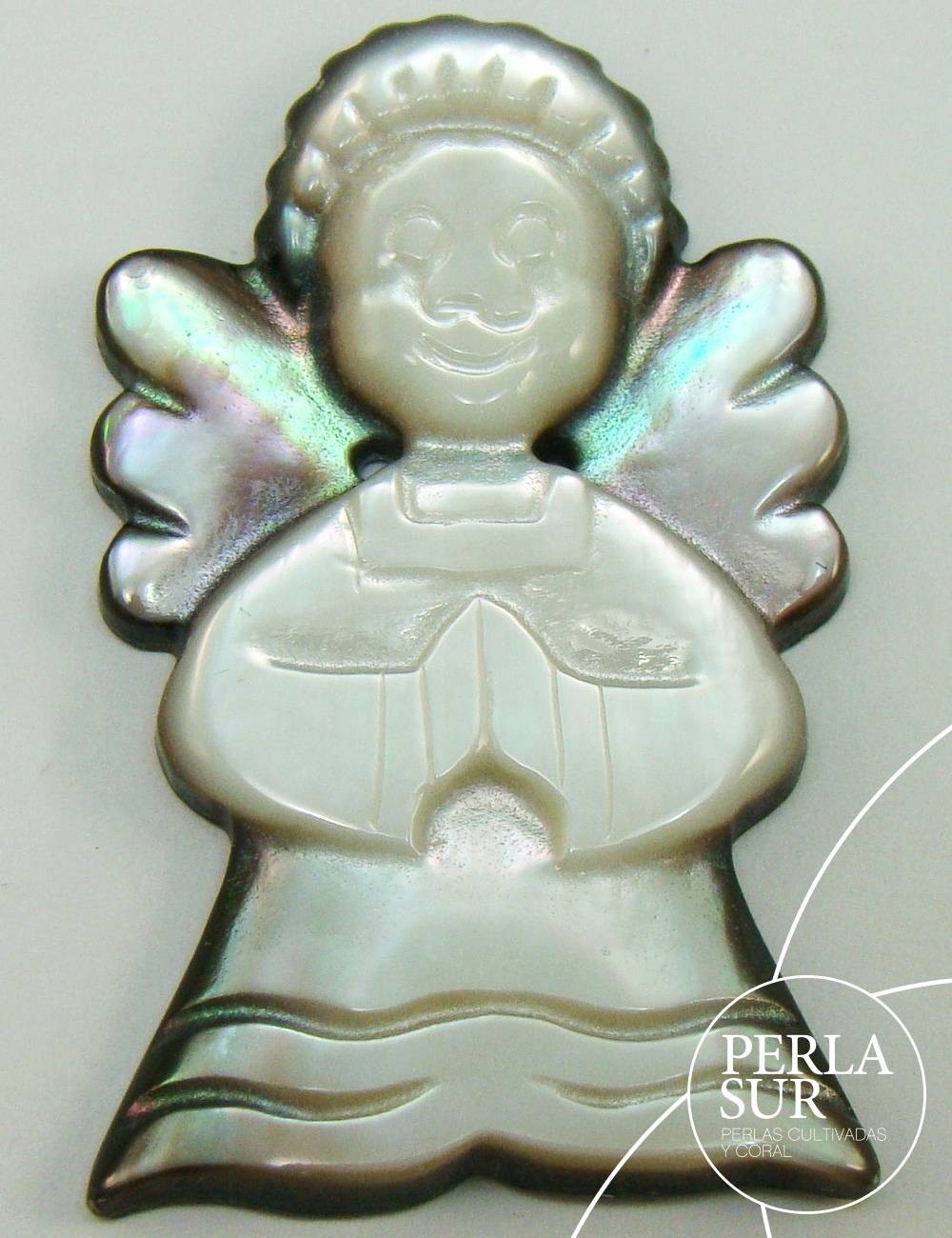 Angelito Tahití 22x35mm Nácar