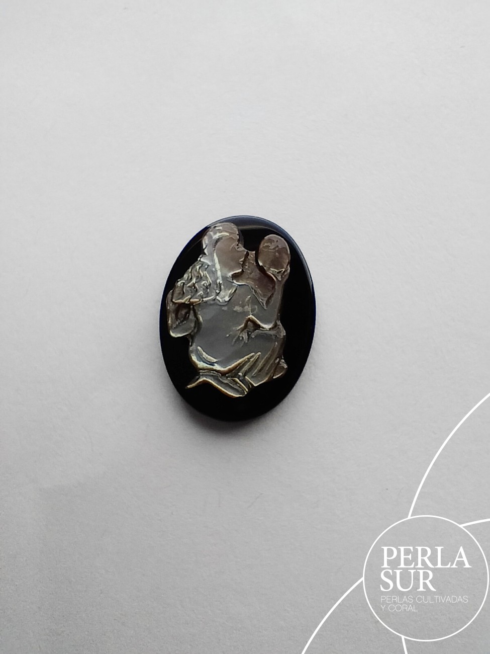 Virgo 15x20mm Ónix-Madreperla Tahití