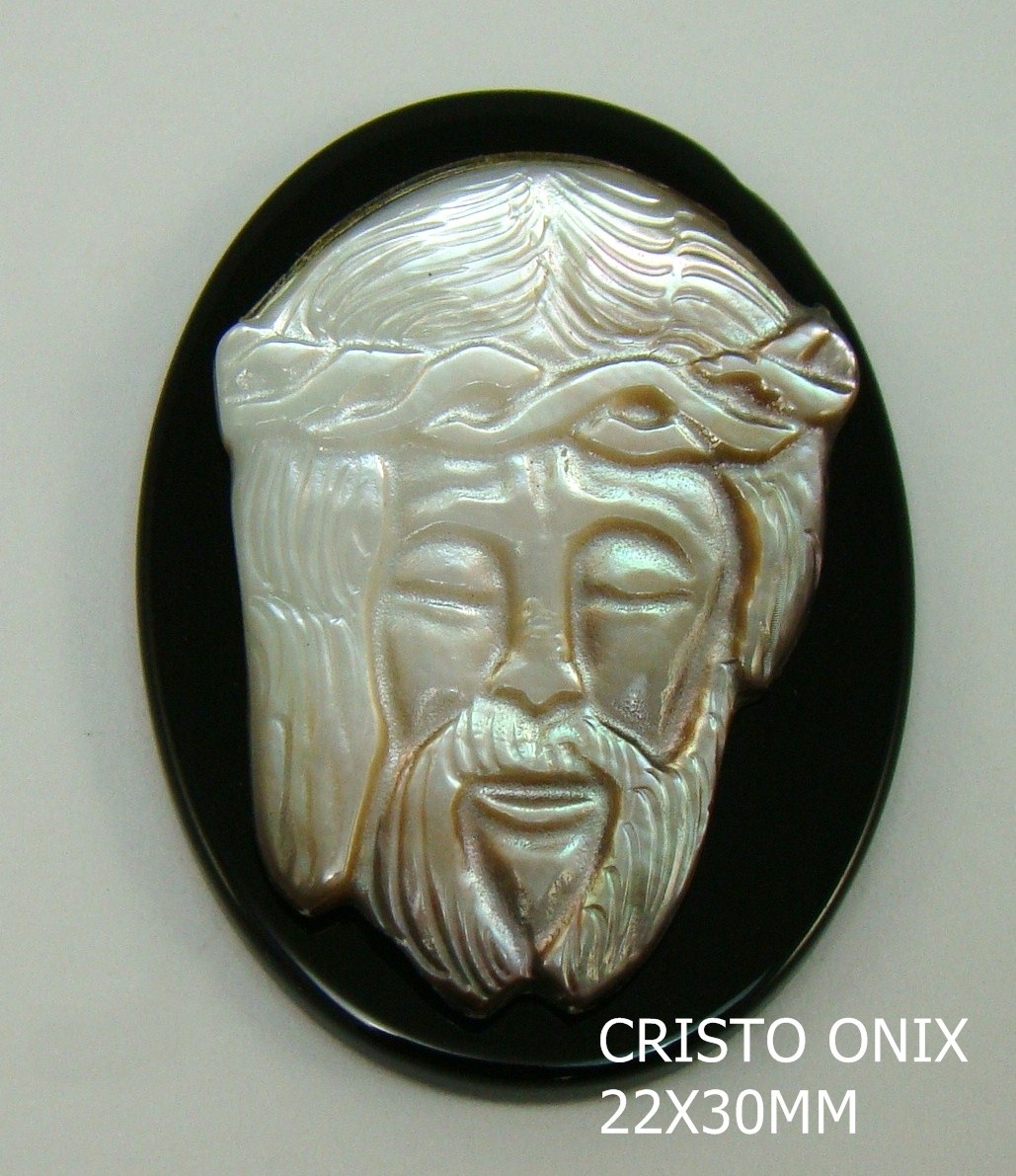 Cristo Tahití-Onix 22x30mm