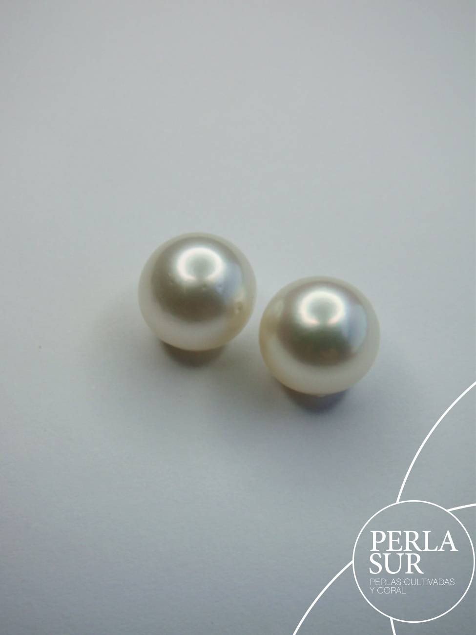 Pareja Perla Australiana Redonda 10'5-11mm B2