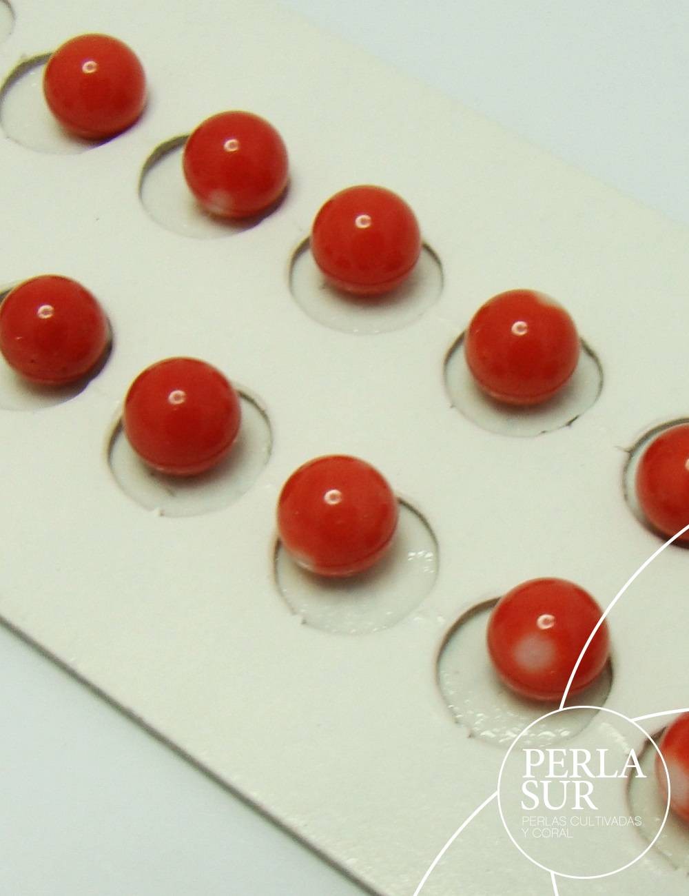 Bola 1/2T 6-6.5mm coral japonés