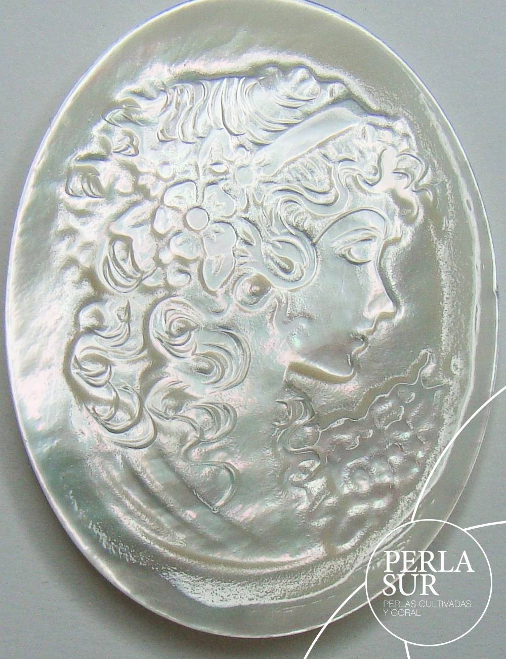 Lilian 30x40mm Camafeo Nácar Australiana