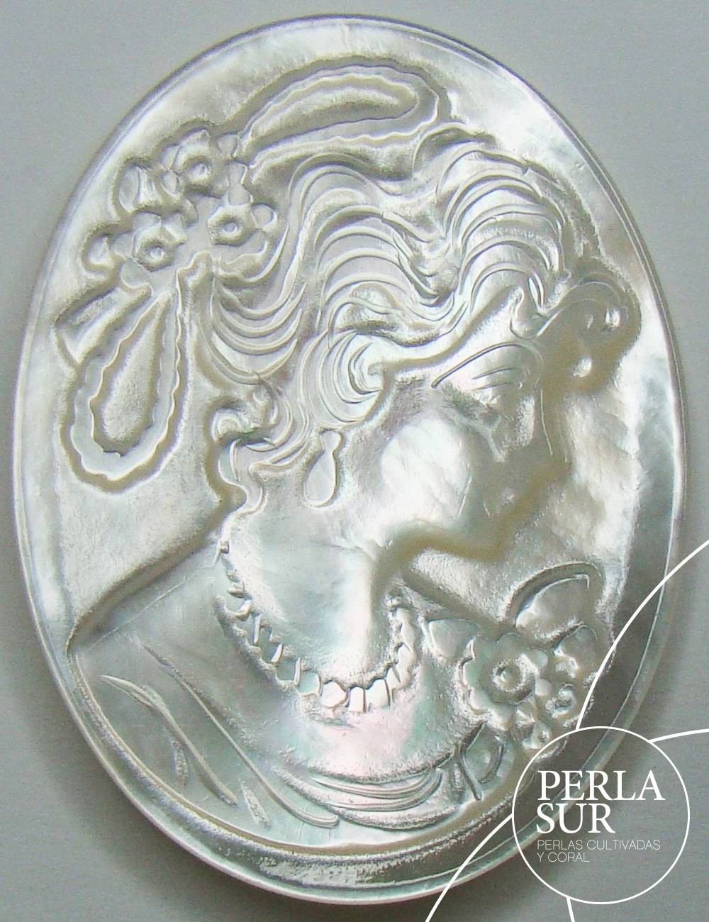 Helena 30x40mm Camafeo Nácar Australiana