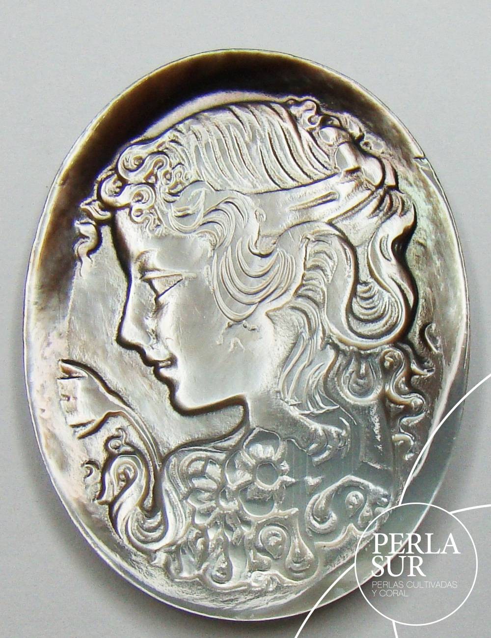 Victoria 27x35mm Camafeo Nácar Tahití