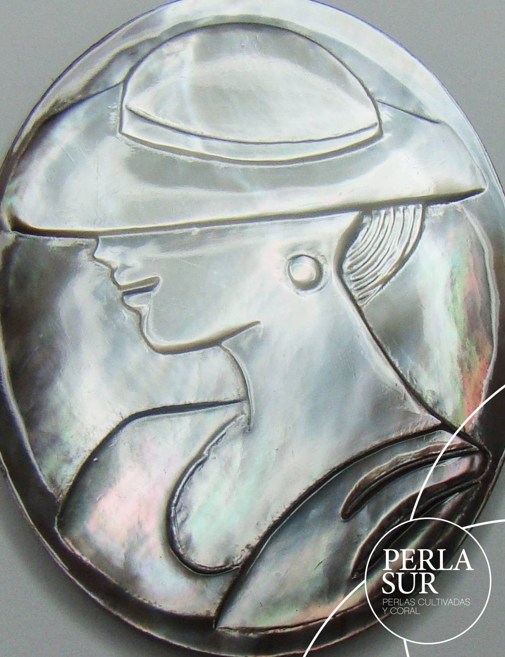 Olivia 48X60mm Camafeo Nácar New Faces Tahití