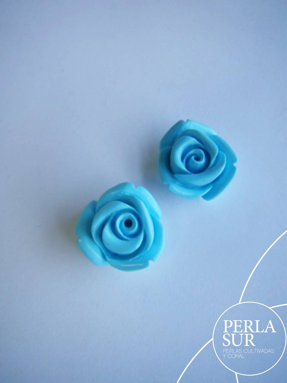 Pareja Rosas 18mm T.Rec.