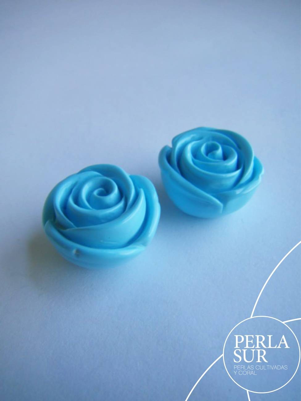 Pareja Rosas 17mm T.Rec.