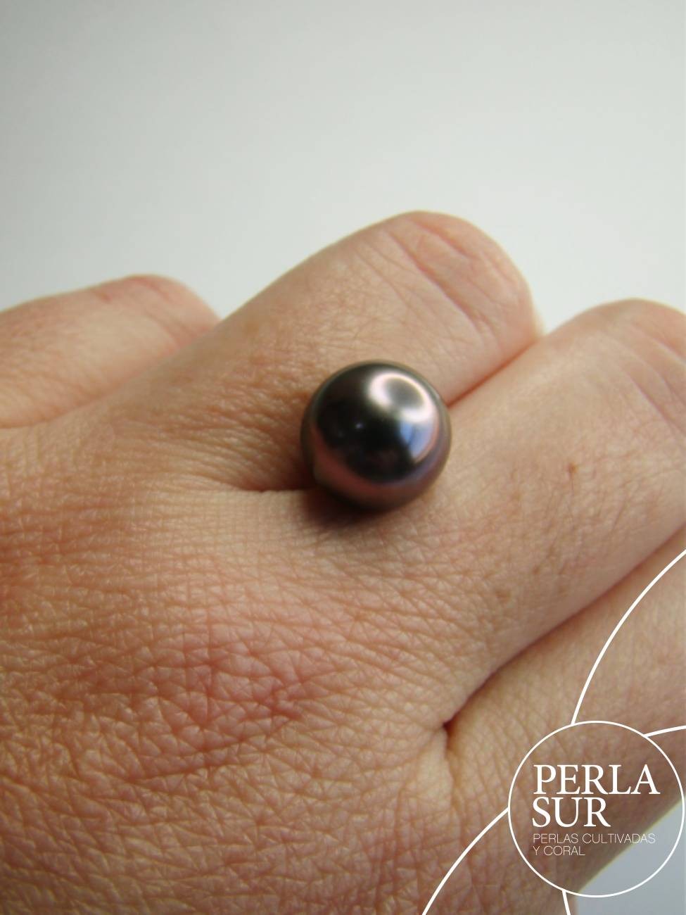 Perla 10'5-11mm Redonda Tahití