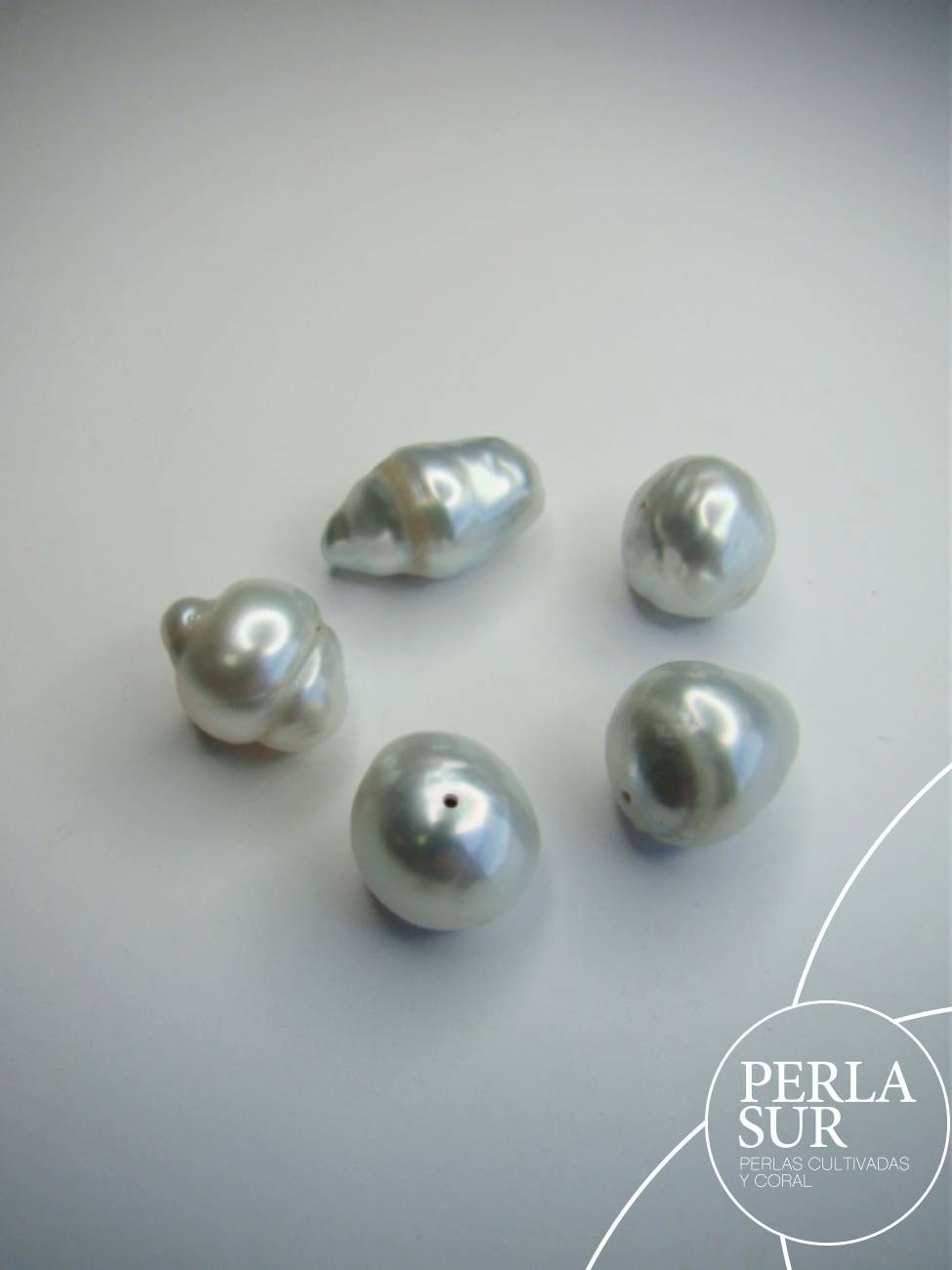 Perla Aus. Pasada 13mm Barroca