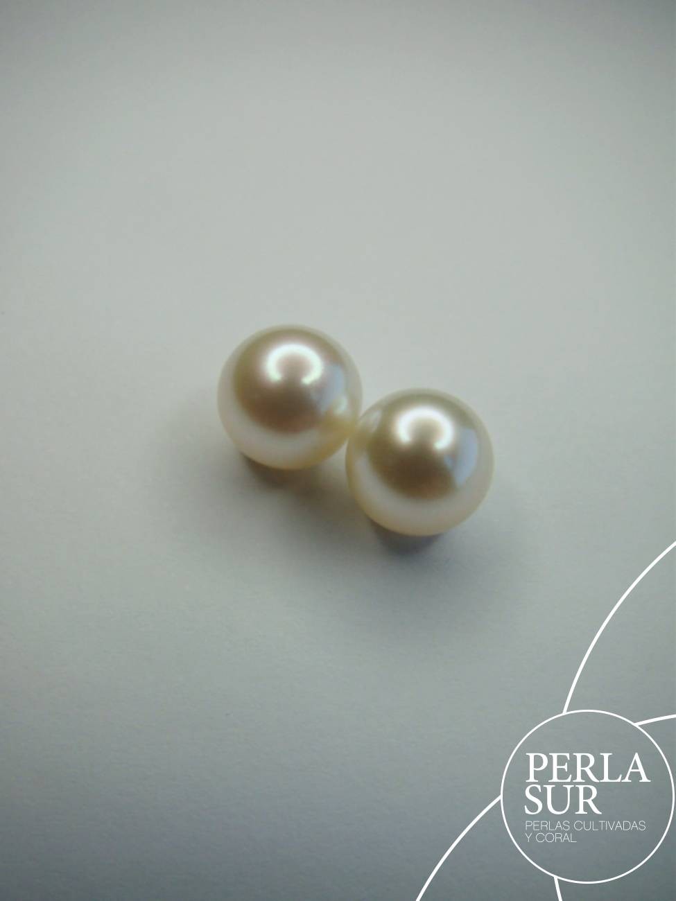 Pareja Perla Australiana Redonda 10-10'5mm A