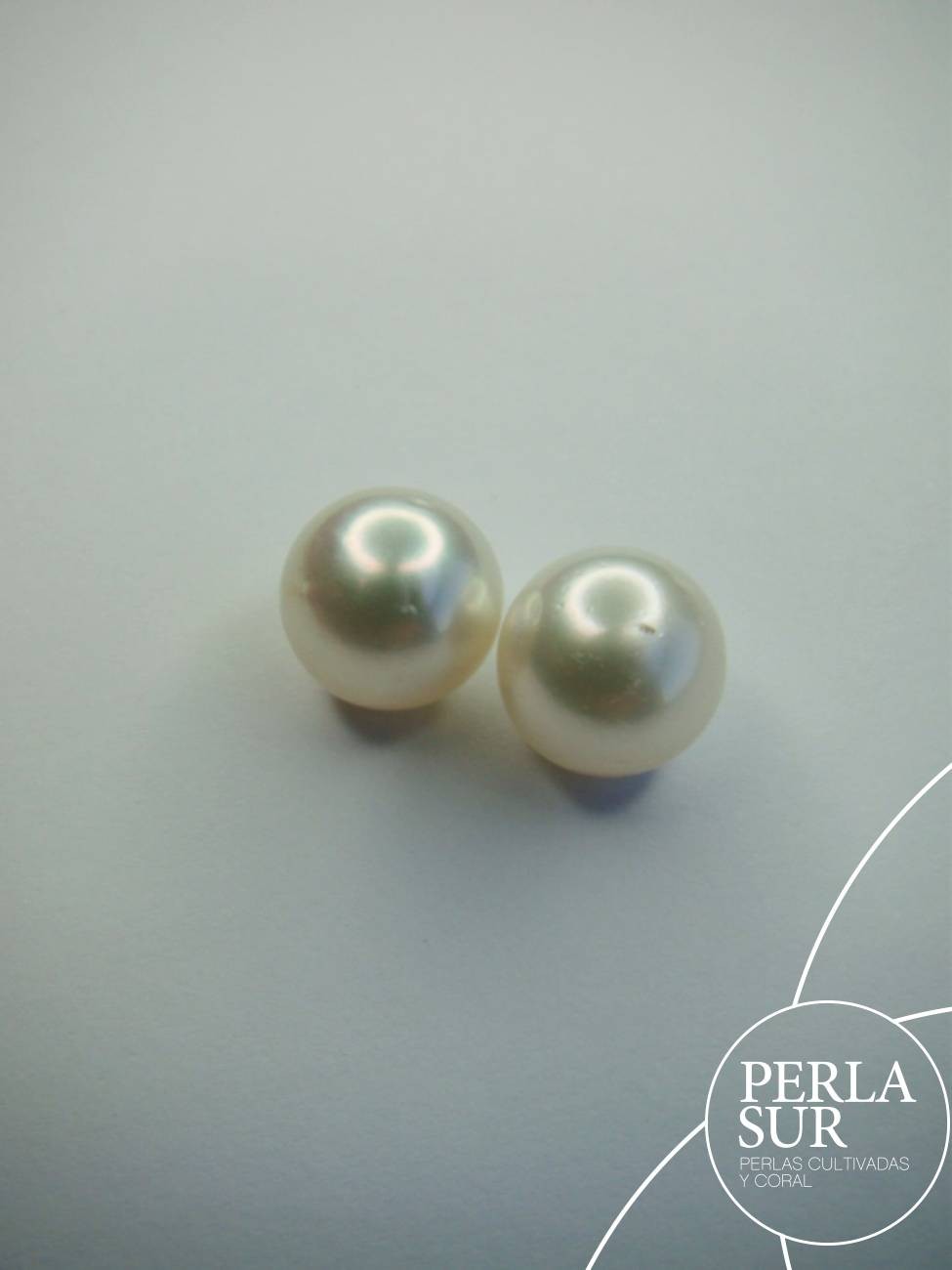 Pareja Perla Australiana Redonda 11'5-12mm C