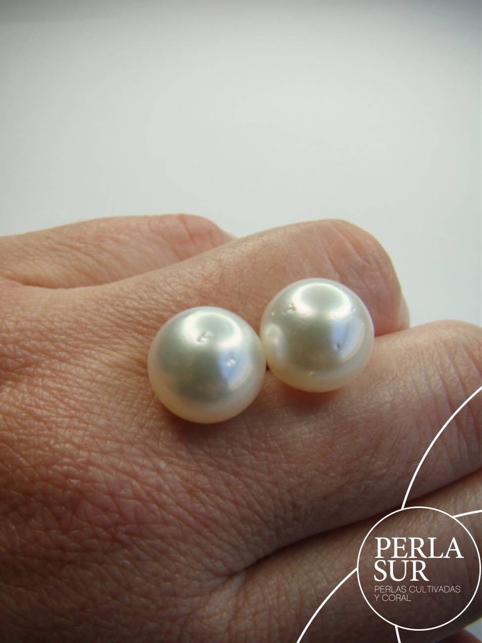 Pareja Perla Australiana Redonda 11'5-12mm C