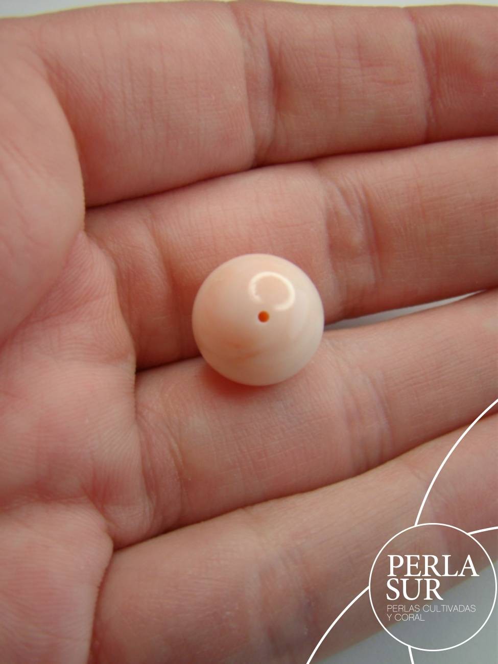 Bola 12mm ½t. Coral Rosa