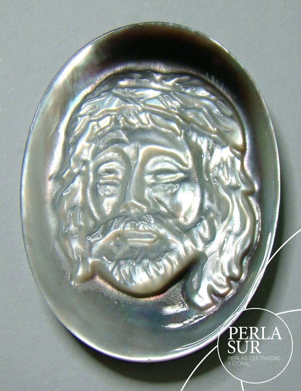 Cristo Tahití 22´5 x 30´5mm Nácar