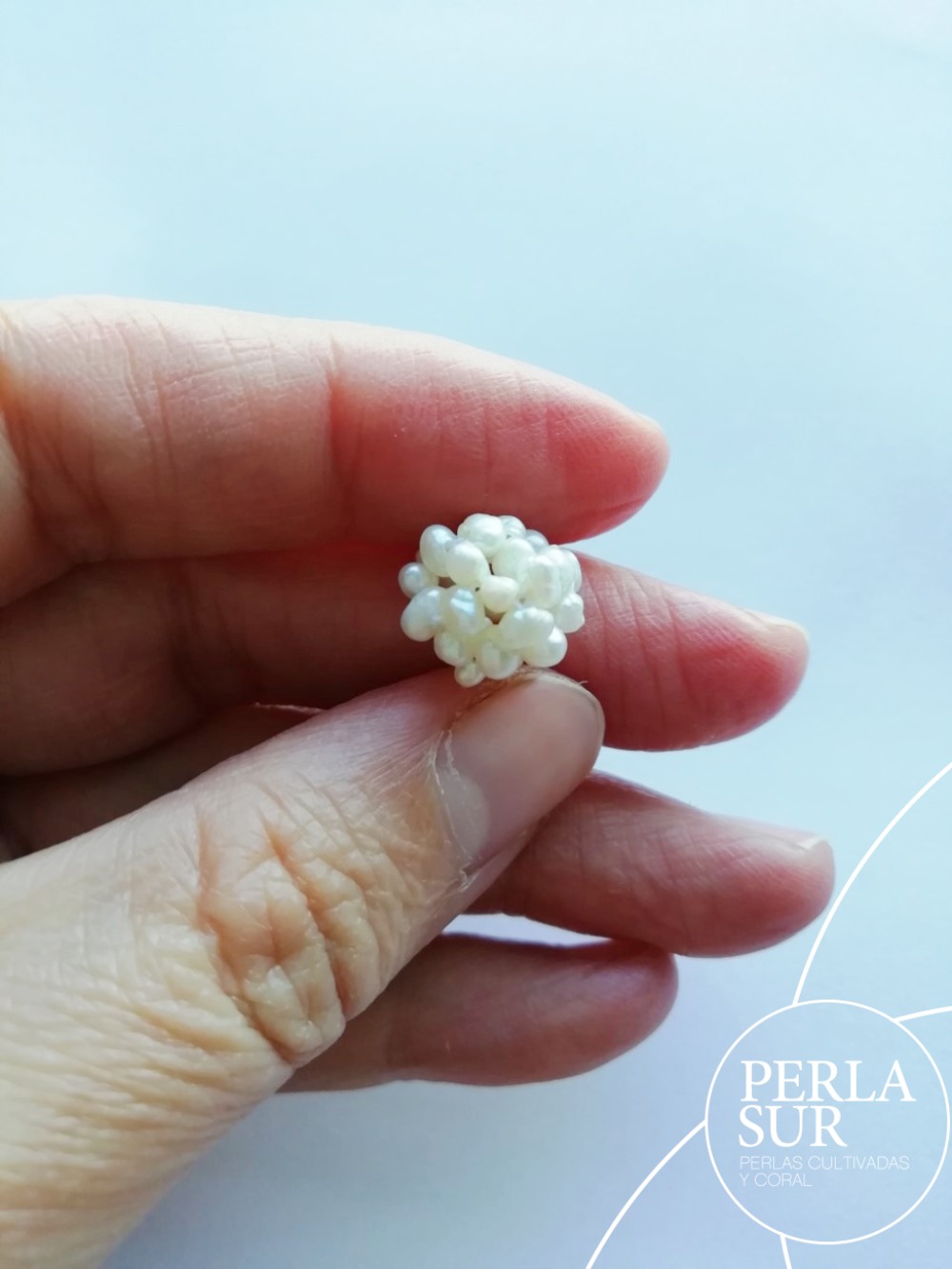 Bolita de perlas aljófar