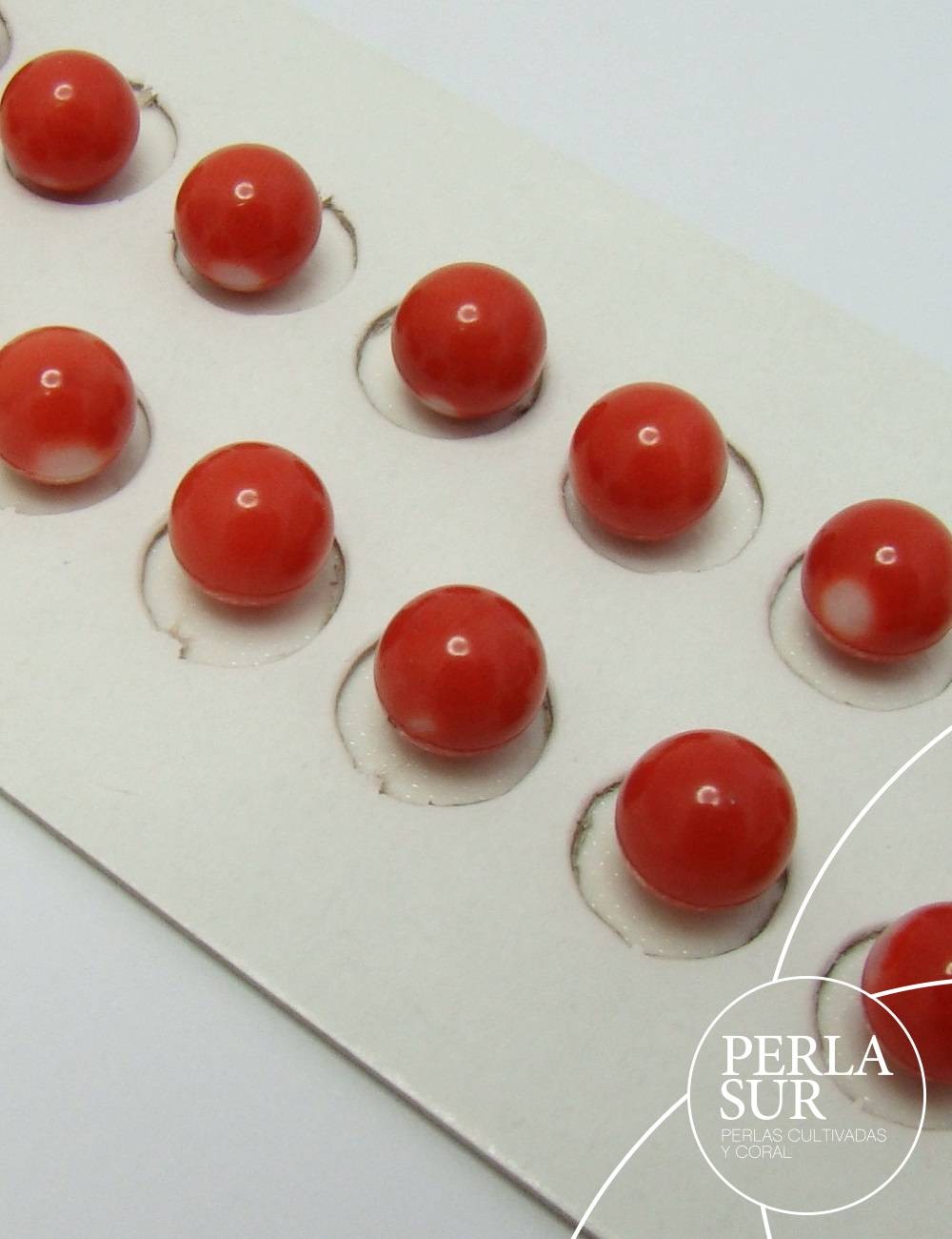 Bola 1/2t 6.5-7mm coral japonés