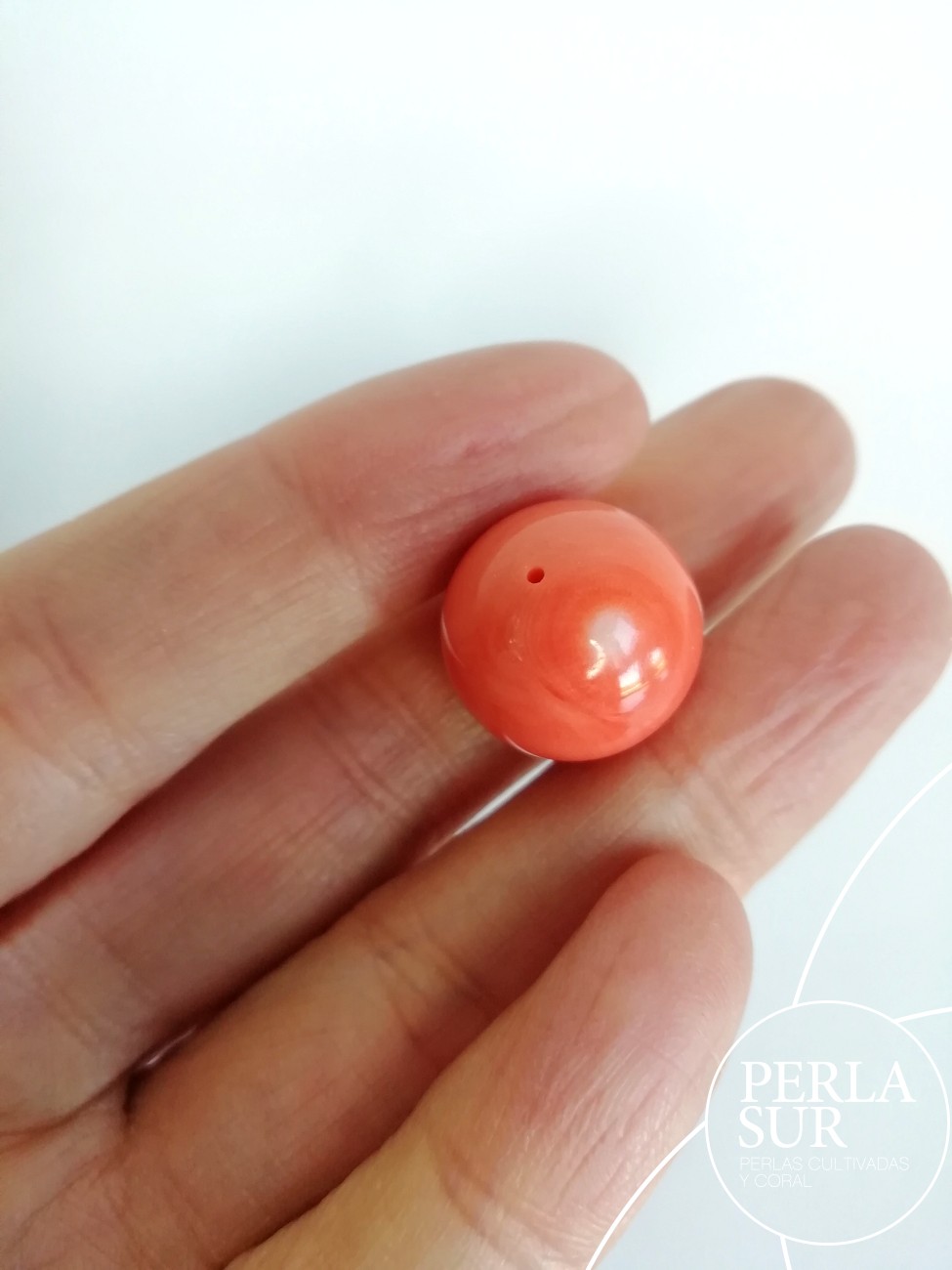 Bola 16'25mm pasada coral japonés