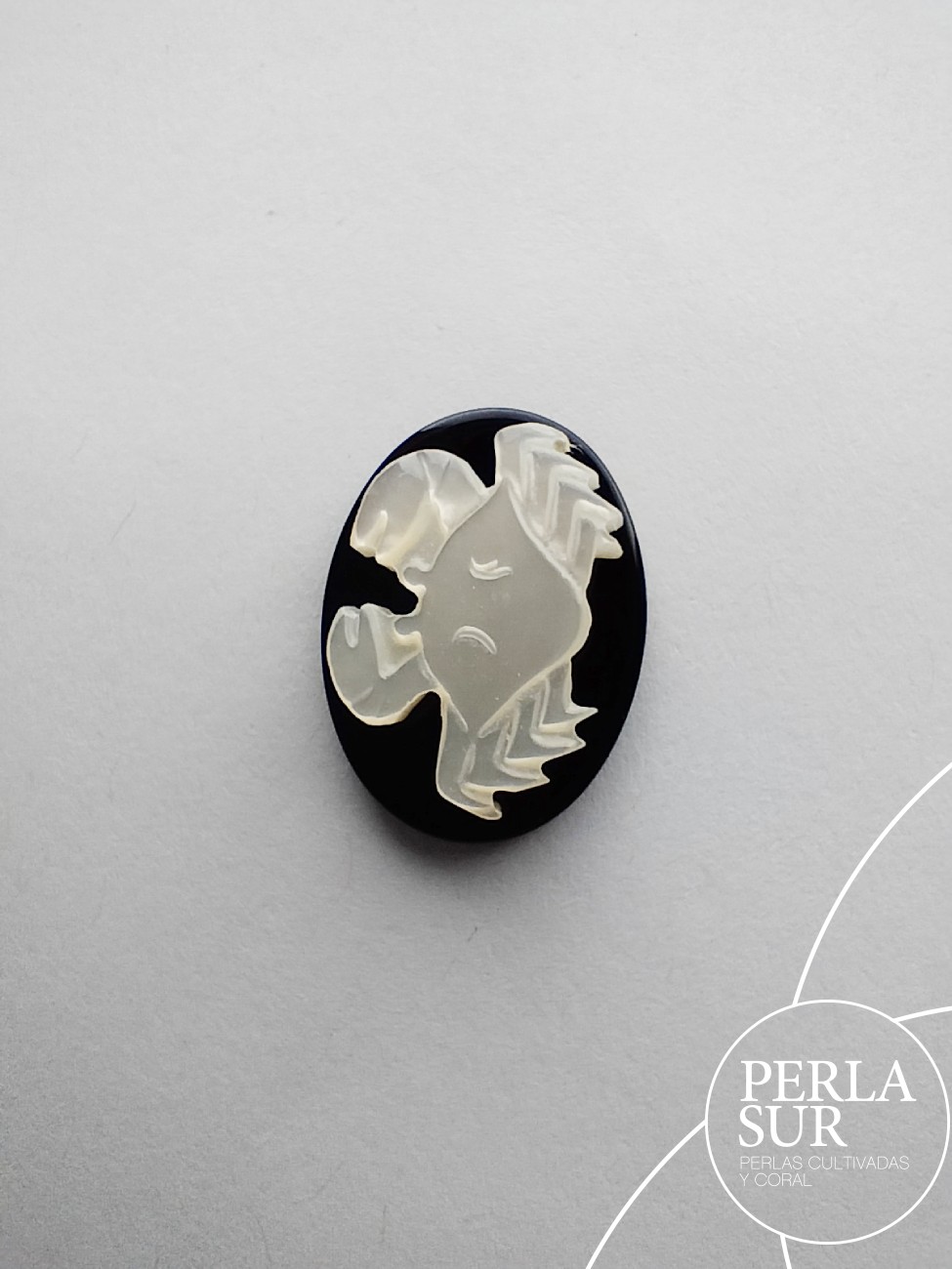 Cancer 15x20mm Ónix-Madreperla Australiana