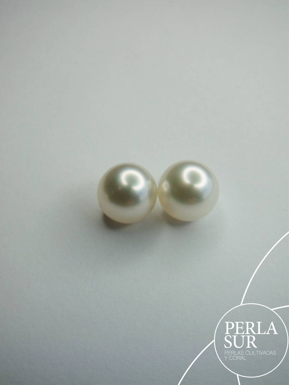 Pareja Perla Australiana Redonda 8'25-8'50mm