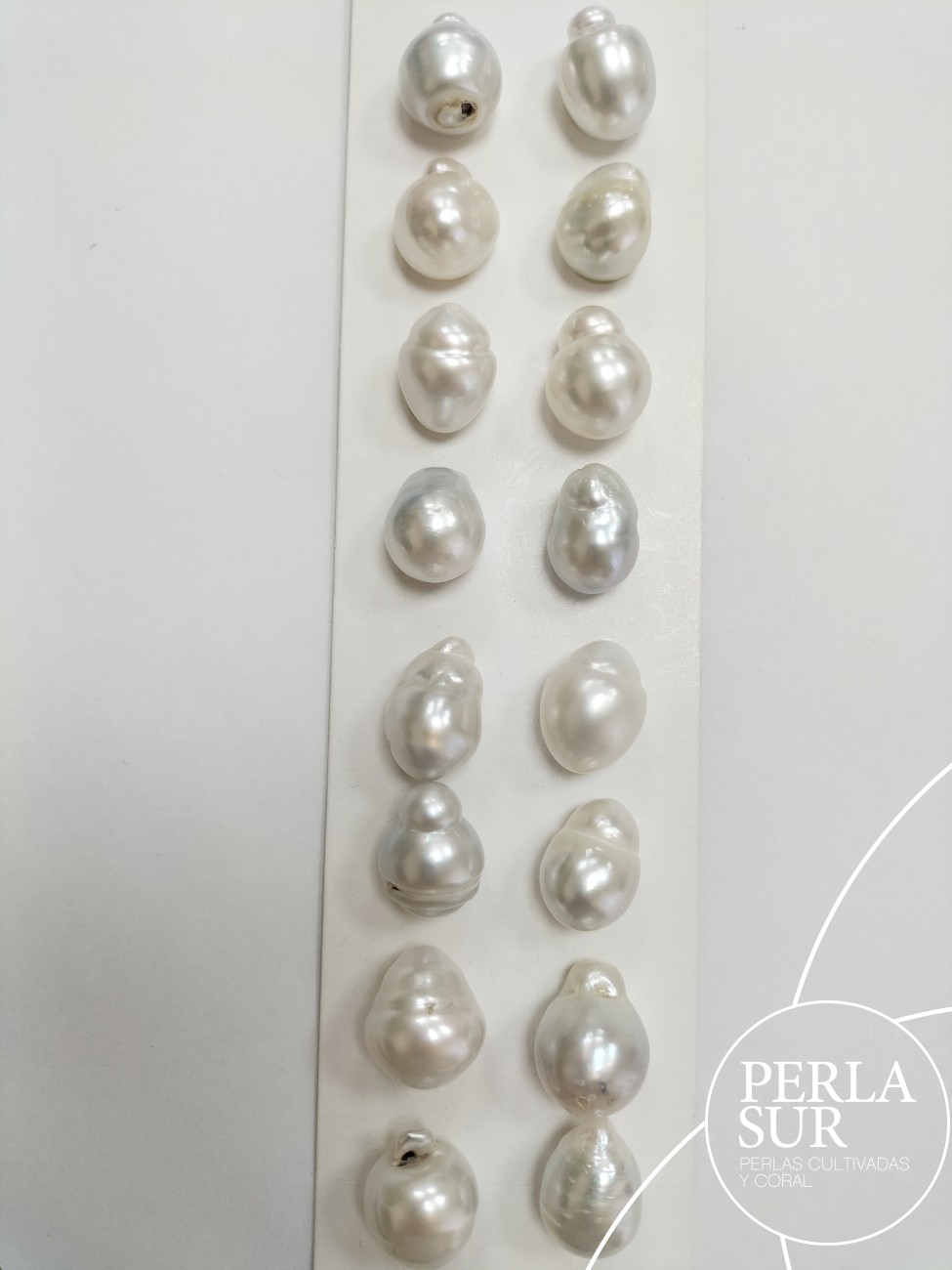 Perla Aus. Barroca XL colgante (13x17)