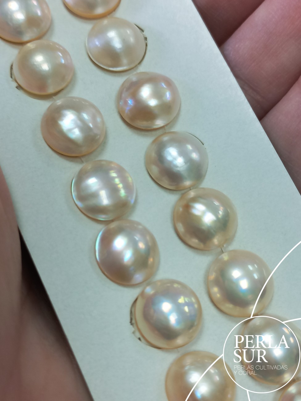 Perla Mabe 9'5-10mm baja dorada