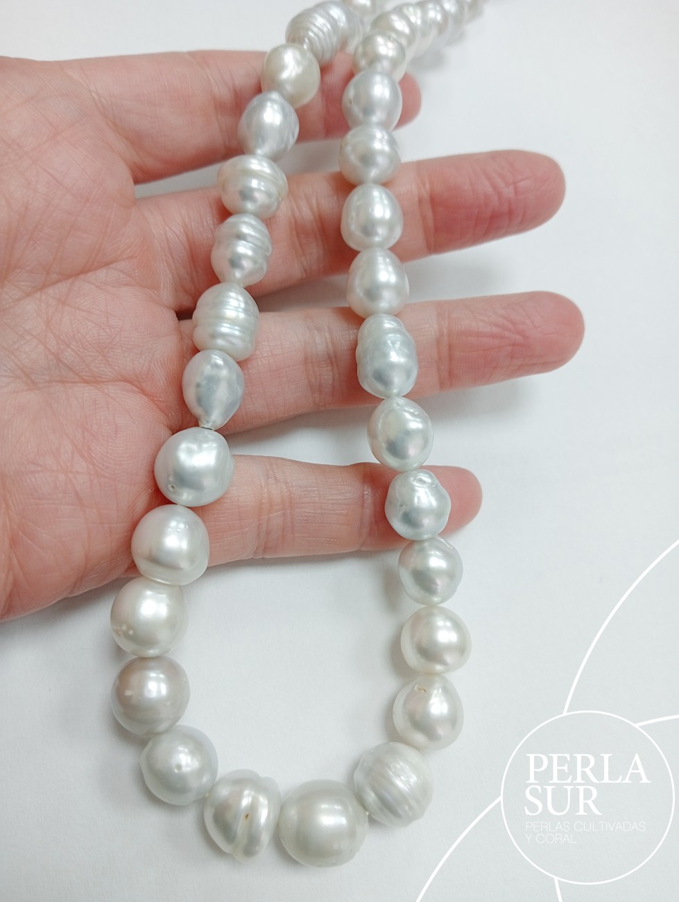 Australiana 9x11mm Gris Barroca 38p 41cm