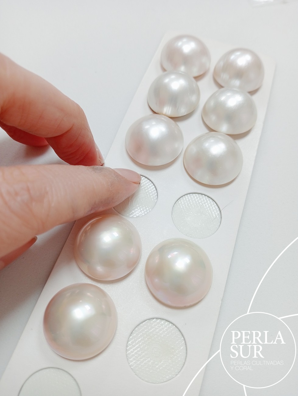 Perla mabe 20mm emparejada