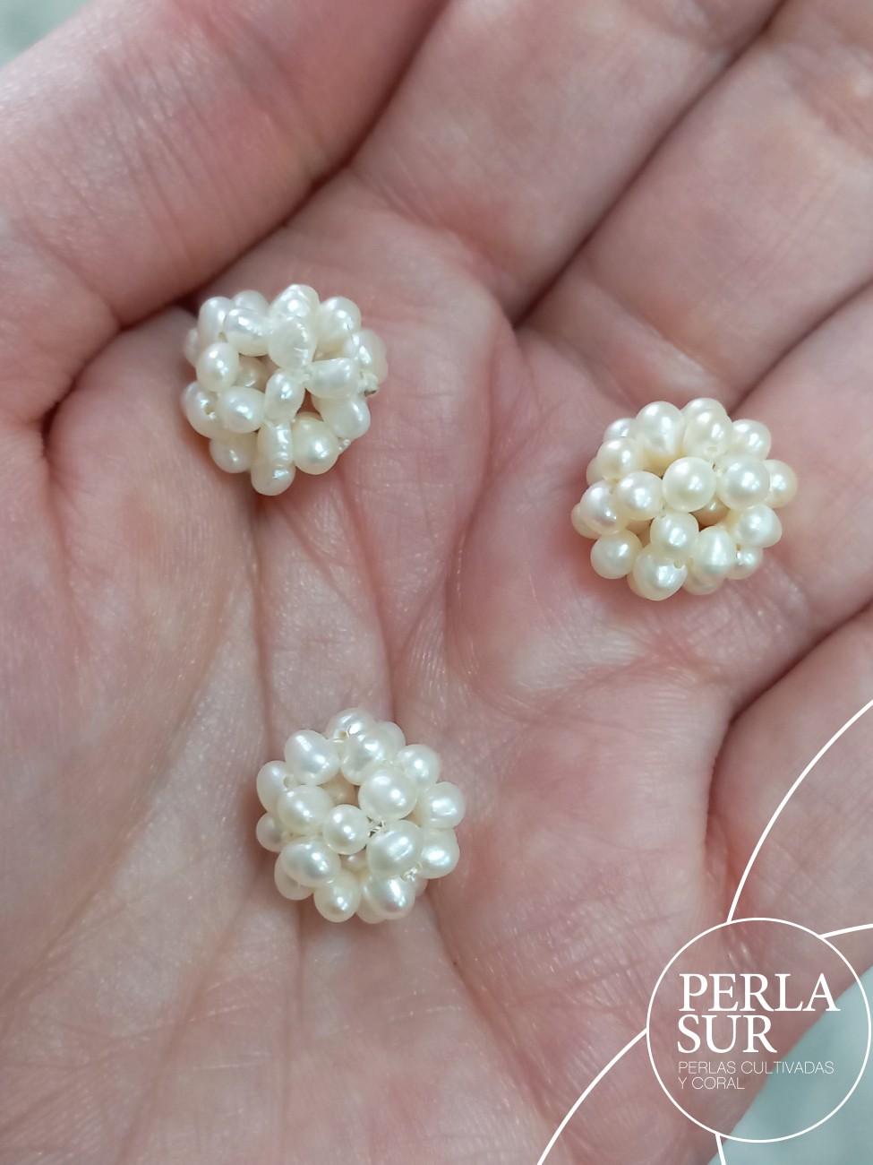 Bolita de perlas 13-14mm